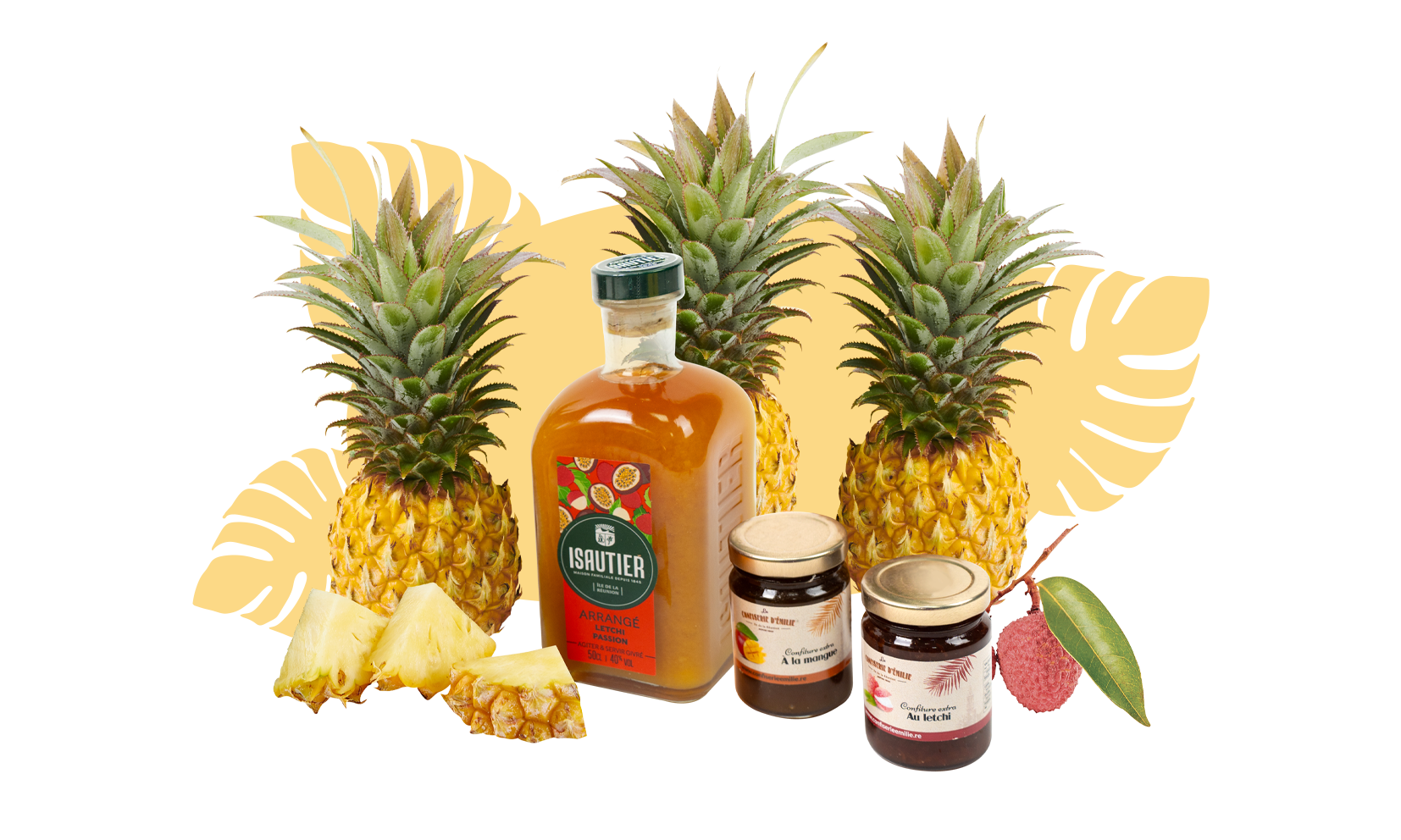 TRIO ANANAS EXOTIQUE